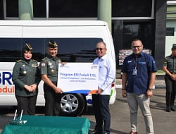 BRI KC Kramat Jati Sumbangkan Ambulans ke DITKUMAD, Bantu Tingkatkan Akses Kesehatan