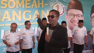 Ratusan Relawan Resmi Deklarasikan Dukungan untuk Helmi Budiman-Yudi Nugraha Lasminingrat