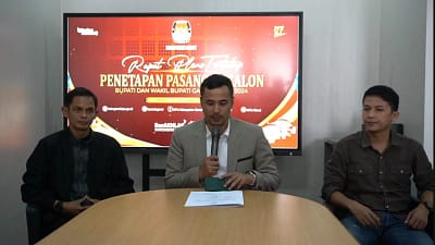 KPU Garut Tetapkan Dua Pasangan Calon di Pilkada 2024