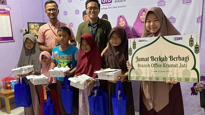Jumat Berkah di Griya Yatim dan Dhuafa: BRI Kramat Jati Hadirkan CSR yang Bikin Haru!