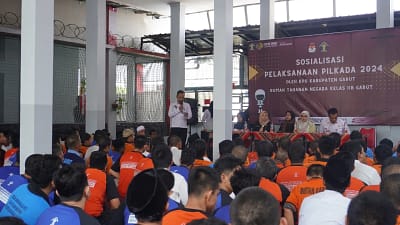 KPU Garut Ngajak Warga Rutan Bikin Suara di Pilkada 2024: Semua Punya Hak, Semua Bisa Berperan!